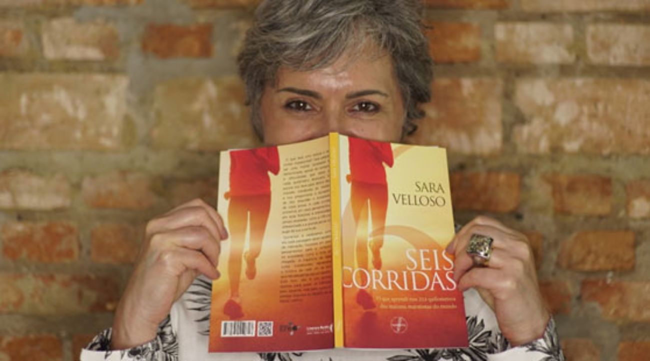 Sara Velloso e seu livro "Seis Corridas"